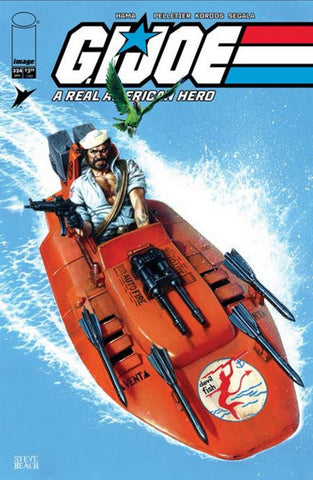 GI Joe Real American Hero #324 Steve Beach 1:10 ratio Variant Image Comics 2026