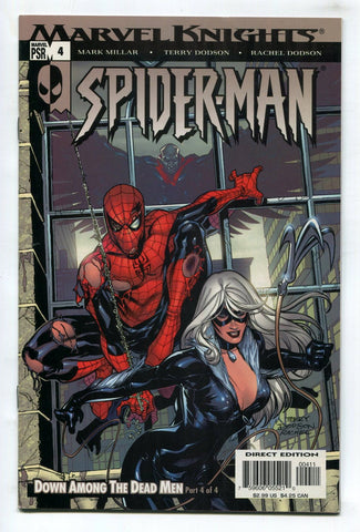 Marvel Knights Spider-Man #4 Marvel Comics 2004 Black Cat Terry Dodson VF/NM