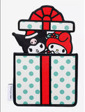Her Universe Sanrio My Melody & Kuromi Holiday Xmas Gift Peeking Cardholder NEW
