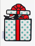Her Universe Sanrio My Melody & Kuromi Holiday Xmas Gift Peeking Cardholder NEW