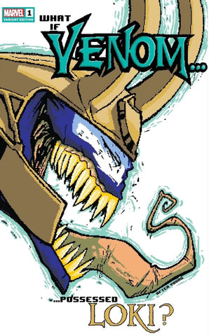 What If Venom #1 Matthew Waite Loki Trade Variant Cover 
