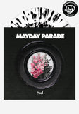 Mayday Parade Sad Clear w/ Black Splatter Vinyl LP LTD 300 w/ Signed Art Card