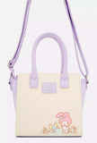 Loungefly Sanrio My Melody & Flat Lavender Satchel Bag Purse New w/Tags