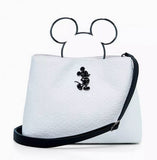 Loungefly Disney Mickey Mouse Figural Handle Handbag Purse New with Tags