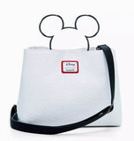 Loungefly Disney Mickey Mouse Figural Handle Handbag Purse New with Tags