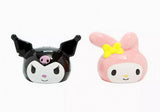 Sanrio My Melody and Kuromi Figural Salt and Pepper Shakers NEW