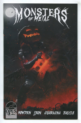 Monsters of Metal #1 E Jack Pumpkin God Cover Opus Comics 2022 NM