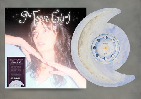 Ha Vay Moon Girl 7" Vinyl Single Moon Shaped Picture Disc LTD 1500 New Sealed
