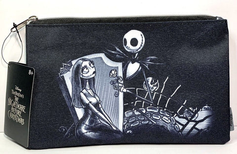 Loungefly The Nightmare Before Christmas Jack & Sally Grave Date Makeup Bag