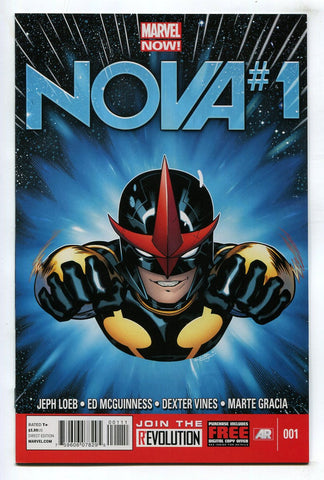 Nova #1 NM Marvel Comics 2013 1st Sam Alexander Jeph Loeb Ed McGuinness
