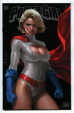 POWER GIRL #1 IVAN TALAVERA DC Comics Trade Dress & Virgin Variant Set NM