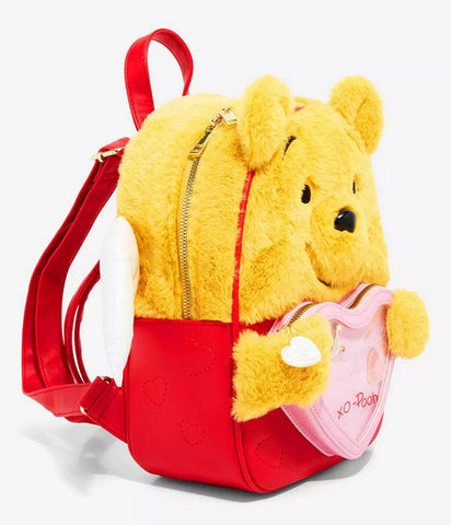 her universe mini backpack Her Universe Disney Winnie The Pooh Valentines Day Cupid Plush Mini Ba – redrum comics