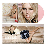 Renee Rapp SIGNED LP Bite Me Exclusive BABY PINK Alternate Cover Vinyl Sealed