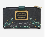 Loungefly Lord of the Rings Doors of Durin Glow-in-the-Dark Backpack Wallet Set