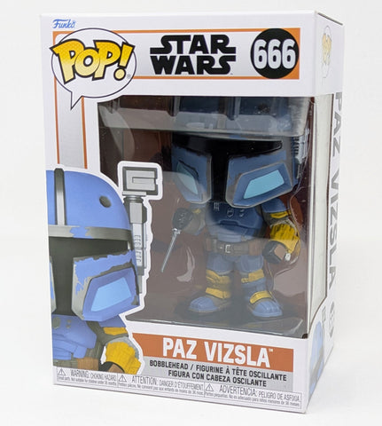 Funko Pop! Star Wars: The Mandalorian Paz Vizsla Vinyl Figure #666