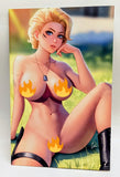 M House Peyton Blue GI Jane N*de Virgin Variant Carlos Vasseur Cover NM