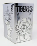 Quiccs x Martian Toys TEQ63 Oil Slick Neon Purple-Blue-Pink 6 Inch Vinyl Figure