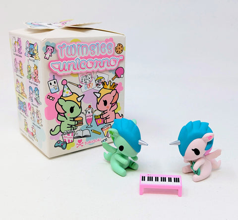 Tokidoki Twinsies Unicorno Rock & Roll Open Blind Box 1" Mini Figure Set
