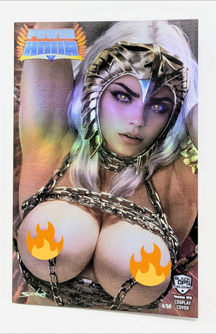 Power Hour #2 Cosplay Shikarii Sorcery Up Close FOIL Variant NM Black Ops LTD 50