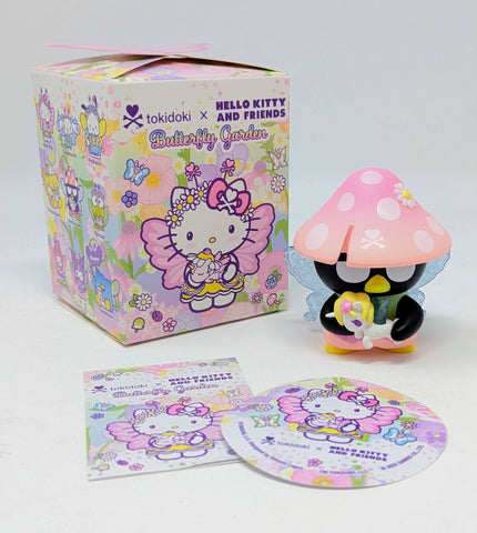 tokidoki x Hello Kitty And Friends Badtz Maru Butterfly Garden Blind Box Figure