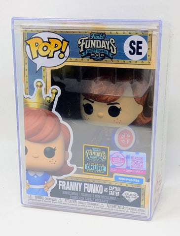 Funko Fundays Online SDCC 2026 Franny as Captain Carter #/1000 New Sealed