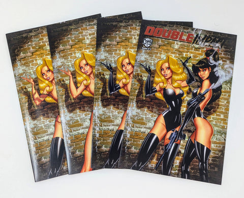 Double Impact xoxo # 1 Narcelio Sousa Naughty NIce Bad Girl T*pless 4 Cover Set