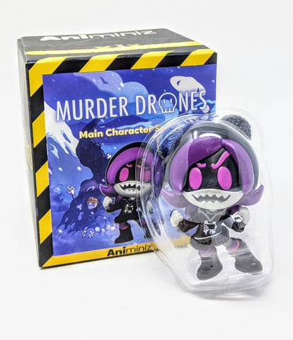 Murder Drones x Animiniz Uzi Open Blind Box Figure Glitch Productions
