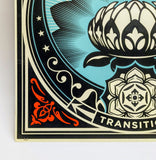 Obey Records SHEPARD FAIREY 12" x 12" A/P 'Transition' Color Signed Art Print