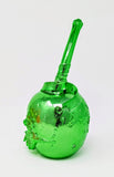 Pushead Sour Chrome Green Gold Bronze Medicom Sofubi Set with Header Cards