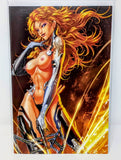 Guns and Angels #1 Jamie Tyndall RARE Naughty No Top Virgin Variant NM