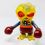 Secret Base x Super 7 Blue Plush Guts Voodoo Skull Brain Sofubi Fight Figure