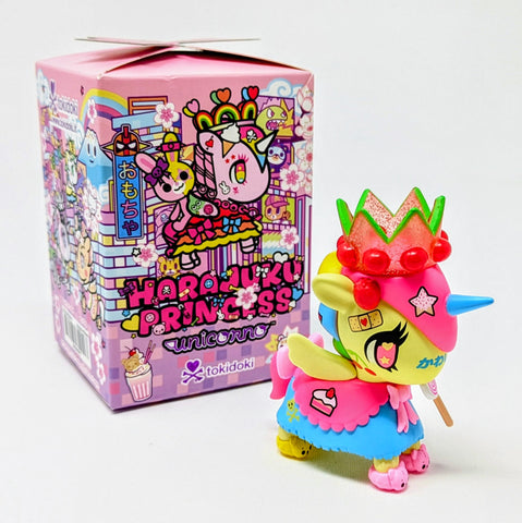 Tokidoki Harajuku Princess Unicorno Lollipop Open Blind Box Figure
