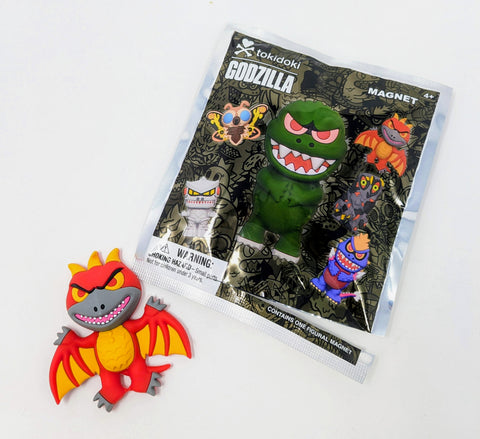 tokidoki x Godzilla RODAN Blind Bag Figural Fridge Magnet Kaiju