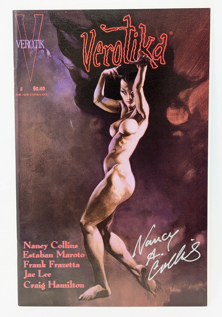 Verotika #3 Verotik Comics Frank Frazetta Glenn Danzig Signed by Nancy ...
