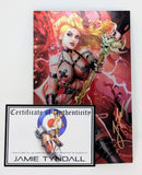 The Devils Misfits #1 Sorah Suhng Rocker Metal Variant signed by Jamie Tyndall