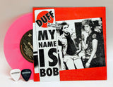 Duff McKagan SIGNED All Turning Loose w/Lee Ving PINK vinyl 7” w/Guitar Picks