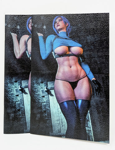 M House Resident Evil Jill Nice/N*de Pristine Renders Virgin Leather Set LTD 5