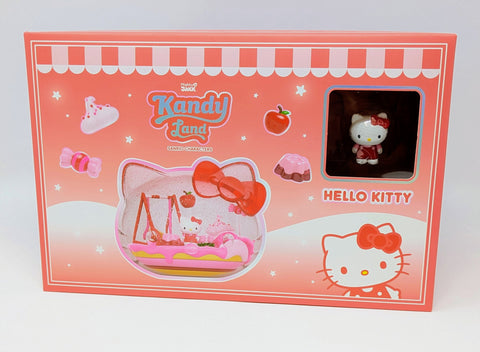 Mighty Jaxx Sanrio Kandy Land Hello Kitty 6" Diorama Mini Figure Set