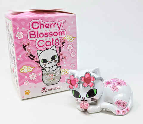 Tokidoki Cherry Blossom Cats Sakura Kitty Open 3" Blind Box Figure