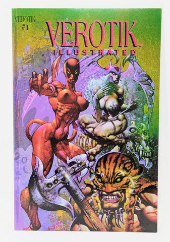 Verotik Illustrated 1997 Glenn Danzig Simon Bisley Satanika Akuma-She Jaguar God