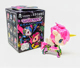 tokidoki x ARCANE Blacklight Chrome Unicorno VI Open Blind Box Figure
