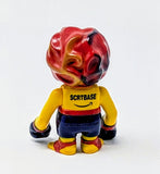 Secret Base Ultimate Battle Skull Brain Red/Yellow Sofubi vinyl mini figure