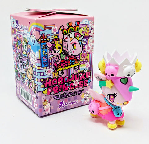 Tokidoki Harajuku Princess Unicorno Teddy Queen Open Blind Box Figure