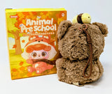 JOTOYS Q.Kid Animal PreSchool Plush Series Open Blind Box Bear And Bee Figure