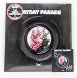 Mayday Parade Sad Clear w/ Black Splatter Vinyl LP LTD 300 w/ Signed Art Card