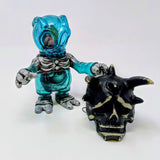 Secret Base x Cure Toys Blue Devil Boogie Man DBM Mask Japanese Sofubi Figure