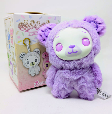 Tokidoki Soft and Sweet Lavender Biscotti Blind Box 5" Plush Bag Charm Clip