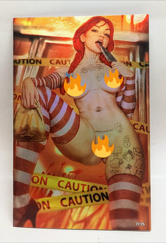 Power Hour #2 Shikarii Wendy's Full Naughty Bad Girl FOIL Variant LTD to 25 NM