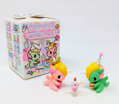 Tokidoki Twinsies Unicorno Burger & Shake Open Blind Box 1" Mini Figure Set