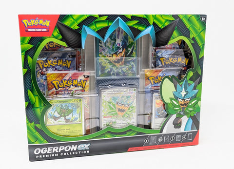 Pokemon: Ogerpon ex Premium Collection Box Brand New Factory Sealed